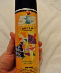 Odif Usa 505 Spray and Fix Temporary Fabric Adhesive, 14.7oz Original Version 8 71C1t9osP5L