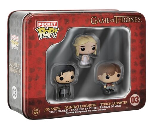 Funko Game of Thrones Pocket Pop! Mini Vinyl Figure Tin (3-Pack)