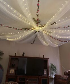 Gift International 54-Inch-by-120-Feet Tulle Bolt, White 21 71C1yMFkyHL