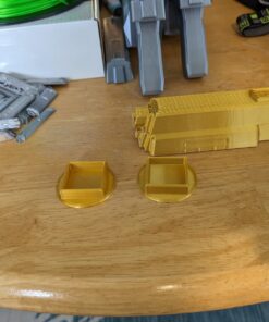 Silk Gold PLA Filament 1.75 mm 3D Printing Filament 1KG 2.2LBS Spool 3D Printer Material Shine Silky Shiny Metallic PLA Metal CC3D Silk PLA Gold Filament Silk Gold 32 71C2rOPR1ZL