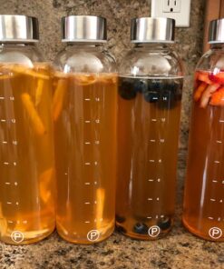 The Kombucha Shop Organic Kombucha Starter Kit - 1 Gallon Brewing Kit Includes All The Essentials Required for Brewing Kombucha At Home Regular 52 71C2xSrEpML