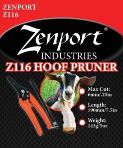 Zenport Z116 Hoof and Floral Trimming Shear with Twin-Blade, 7.5-Inch 1 7 71C39fnGThL