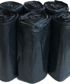 Reli. 55-60 Gallon Trash Bags Heavy Duty | 150 Bags | 50-60 Gallon | Large Black Garbage Bags | Made in USA 150 60 Gallon (Pack of 1) 21 71C3HDRQ06L