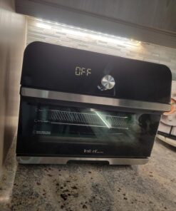 Instant Omni Plus 19 QT/18L Air Fryer Toaster Oven Combo, From the Makers of Instant Pot, 10-in-1 Functions, Fits a 12" Pizza, 6 Slices of Bread, App with Over 100 Recipes, Stainless Steel 32 71C3bTJ5taL