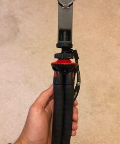 Tripod for iPhone, Fotopro Flexible Camera Tripod with Remote for iPhone 12 XS,Samsung, Waterproof and Anti-Crack Phone Tripod Stand for GoPro, Portable Travel Tripod for Live Streaming Vlogging Video Black and red 67 71C3l Iy mL