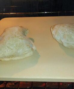 Pizza Stone - Baking Stone. SOLIDO Rectangular 14"x16" - Perfect for Oven, BBQ and Grill 47 71C5H04VlYL