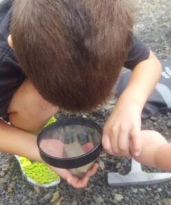 U.S. Toy US Toy One Jumbo 9" Plastic Magnifying Glass, Black 20 71C5Z2o14oL