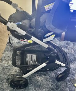Graco Modes Nest Travel System, Includes Baby Stroller with Height Adjustable Reversible Seat, Pram Mode, Lightweight Aluminum Frame and SnugRide 35 Lite Elite Infant Car Seat, Sullivan Modes Nest w/ Height-Adjustable Seat 39 71C5nsEy5WL
