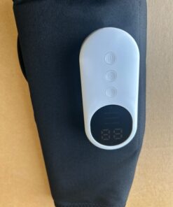 LINGTENG Leg Massager for Circulation and Pain Relief, Calf Air Compression Massager with Heat, Leg Massager with 3 Intensities, 3 Modes, Easy to use, Muscle Relaxation, Gifts (Pair) Gray 55 71C63f1mE5L