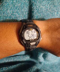 Timex Ironman Classic 30 Full-Size 38mm Watch Black/Gray/Orange Accent 27 71C6CiMv3OL