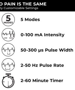 TENS 7000 Digital TENS Unit with Accessories - TENS Unit Muscle Stimulator for Back Pain Relief, General Pain Relief, Neck Pain, Sciatica Pain Relief, Nerve Pain Relief 32 71C7B3drxL