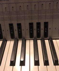 Practice Keyboard & Note Chart for Behind the Piano Keys 35 71C7QOuW6ZL