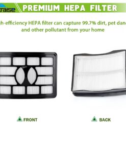 Artraise Filters for Shark Rotator Pro Lift-away Vacuum NV500, NV501, NV502, NV505, NV520, NV552, UV560, NV642, ZU780, ZU782, ZU785, Xff500 Xhf500 NV500-1+3 20 71C7mLO8NVL