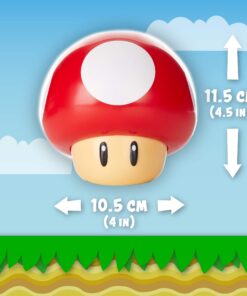 Paladone Super Mario Bros Mushroom Light with Sound, Nintendo Collectible Figure Lamp Gift for Fans, Themed Decor for Bedrooms or Gaming Rooms 21 71C8Fg5JQBL
