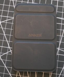 Anker Magnetic Battery, 5,000mAh Foldable Magnetic Wireless Portable Charger with Stand and USB-C (On The Side), Only for iPhone 15/15 Plus/15 Pro/15 Pro Max, iPhone14/13 Serie Interstellar Gray 47 71C8Y5UjB0L