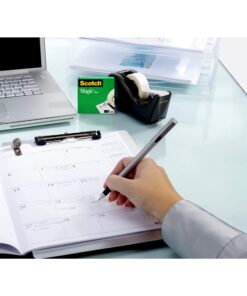 Scotch Magic Tape, Invisible, Repair Christmas Cards and Use as Holiday Gift Wrap Supplies for Christmas, 4 Tape Rolls No Dispenser 30 71C9JC33DuL 2