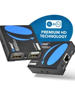 OREI HDMI Over Ethernet Extender Over CAT6/CAT7 Cable 1080p @ 60Hz With IR - Upto 196 FT - Supports & 3D, HD Audio Extender - 196Feet HDMI Extender 11 71C9RGd5NwL