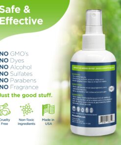 Rocket Pure Natural Shoe Deodorizer Spray & Foot Spray - Shoe Spray Deodorizer, Foot Spray Odor Eliminator Spray, Shoe Odor Eliminator, Foot Deodorant, Foot Odor Shoe Freshener (Mint, 4oz) 4 Fl Oz (Pack of 1) 23 71C9tS9mEML