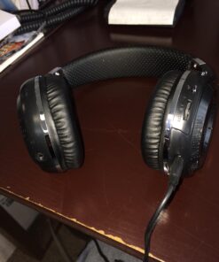 Bluedio V5.0 Bluetooth Headphones Over Ear, Wireless Bluetooth On-Ear Stereo Earphones Noise Cancelling, Soft Memory-Protein Earmuffs, w/Mic (Black) Black 45 71CATL1nSL