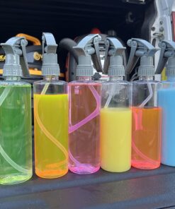 Chemical Guys Acc_121.16HD3 Acc_121.16HD-3PK Chemical Resistant Heavy Duty Bottle and Sprayer, 16 oz, Pack of 3 16ounce(3pack) clear 22 71CAWsibZCL