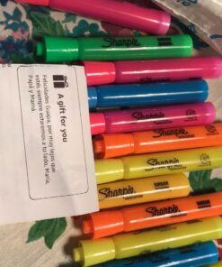 SHARPIE Tank Style Highlighters, Chisel Tip, Assorted, Box of 12 33 71CAZ1u DdL