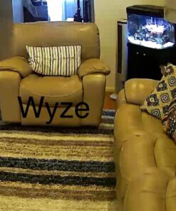 WYZE Cam v2 1080p HD Indoor WiFi Smart Home Camera with Night Vision, 2-Way Audio, Works with Alexa & the Google Assistant, White, 1-Pack Wyze Cam v2 52 71CB95gGJL