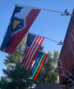 6ft Spinning Flag Pole – White 27 71CBPjOIxFL