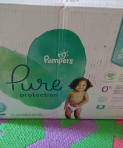 Pampers Pure Protection Diapers - Size 5, 132 Count, Hypoallergenic Premium Disposable Baby Diapers 27 71CC7ntr0KL