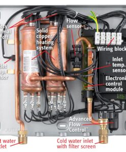Stiebel Eltron Tempra 15 Plus Electric Tankless Whole House Water Heater, 240 V, 14.4 kW Tempra 15 Plus (Discontinued Model) 9 71CCPmUEkaL
