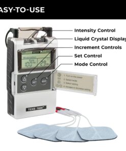 TENS 7000 Digital TENS Unit with Accessories - TENS Unit Muscle Stimulator for Back Pain Relief, General Pain Relief, Neck Pain, Sciatica Pain Relief, Nerve Pain Relief 33 71CDUNN2jBL