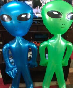 5 ft Green Inflatable Martian Alien Prop Toy Decoration 26 71CET9M4lL
