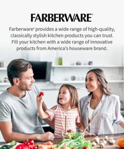 Farberware Extra-Large Plastic Cutting Board, Dishwasher- Safe Poly Chopping Board for Kitchen Meal Prep with Easy Grip Handle, 12-inch by 18-inch, White 15 71CFW0DZVZL