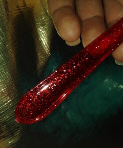 24-Piece Glitz Premium Plastic Cutlery Assortment, Red Glitter 9 71CFd16IIhL