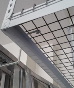 HyLoft 00212 Add-On Storage Hook Accessory for HyLoft Model-540 Ceiling Rack, 4 Count , White 35 71CFysF03eL