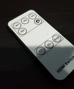 Zettaguard 4 Port 4 x 1 HDMI Switch with PIP (Picture in Picture)and IR Wireless Remote Control, HDMI Switcher Hub Port Switches for PS4 Xbox Apple TV Fire Stick Blu-Ray Player (ZW410) 4 In 1 Out 31 71CG2ICqL