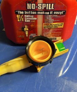 No-Spill Stens 2 1/2 Gallon Fuel Can 765-102 For No-Spill 1405, 765-102, 11.75" x 8" x 10"", Red 43 71CGj8DHyhL