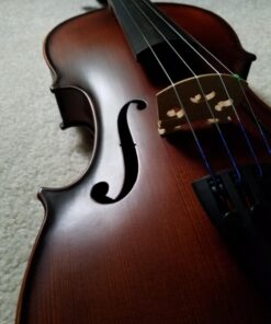 Bunnel Pupil Violin Outfit 4/4 Full Size By Kennedy Violins - Carrying Case and Accessories Included - Solid Maple Wood and Ebony Fittings 41 71CGvPgrOML