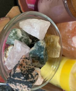 Hypnotic Gems 2 Pounds (Best Value) Bulk Rough India Stone Mix - Over 25 Stone Types - Large 1" Natural Raw Stones & Fountain Rocks for Cabbing, Tumbling, Lapidary & Polishing and Reiki Healing #A: 2 Pound Lot 34 71CHBKEPb7L 1