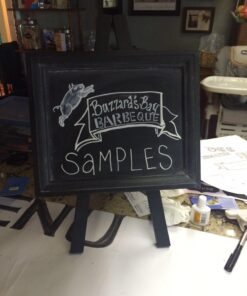 Crafty Croc 4 White Liquid Chalk Markers, 6mm Reversible Medium Tip 4 Count (Pack of 1) 35 71CHW3tfW3L