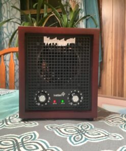 Ivation Ozone Generator Air Purifier, Ionizer & Deodorizer -Purifies Up to 3,500 Sq/Ft -Great for Dust, Pollen, Pets, Smoke & More Cherry 22 71CHqyuRquL