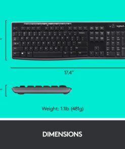 Logitech Wireless Combo MK270, Pack of 4,Black 4 Pack 14 71CHxt0n0UL