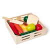 Melissa & Doug Cutting Food - Play Set With 25+ Hand-Painted Wooden Pieces, Knife, and Cutting Board - Pretend Play Kitchen Fruit Toys For Toddlers And Kids Ages 3+ Retail Version Play Food Set 41 71CJdc38QLL