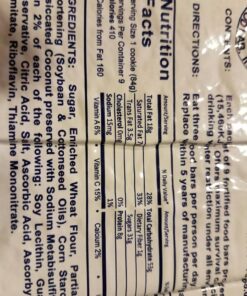 S.O.S. Rations Emergency 3600 Calorie Food Bar - 3 Day / 72 Hour Package with 5 Year Shelf Life Net wt. 1.60lbs (756g) 1 Pack 22 71CJjAdr34L
