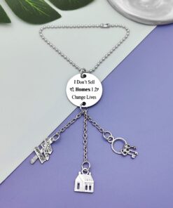 Realtor Gift for Women Men Car Hanging Ornament for Realtor Real Estate Agent Gift Thank You Gifts for Realtor Car Rear View Mirror Hanging Accessories for Real Estate Salesperson Gift for Birthday 8 71CK0LlsYWL