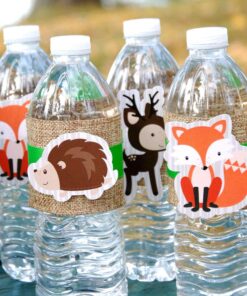 Big Dot of Happiness Woodland Creatures - DIY Shaped Baby Shower or Birthday Party Cut-Outs - 24 Count 28 71CKFgxxIL