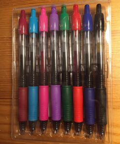 Pilot, G2 Premium Gel Roller Pens, Fine Point 0.7 mm, Assorted Colors, Pack of 8 Assorted Fashion 31 71CKPkpHnWL