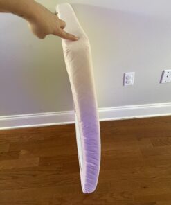 Dream On Me Holly 3” Fiber Portable, Greenguard Gold Certified, Waterproof Vinyl Cover, Lightweight Mini Crib Mattress, White 43 71CKYvL3s L