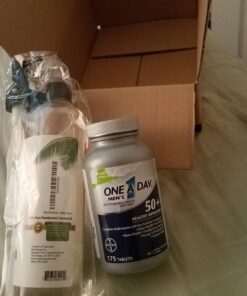 One A Day Men’s 50+ Multivitamins, Supplement with Vitamin A, Vitamin C, Vitamin D, Vitamin E and Zinc for Immune Health Support*, Calcium & more, 175 count 28 71CKw726 8L 2