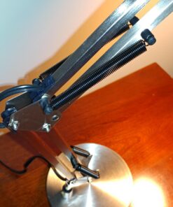 Boston Harbor WK-618E-3L Swing Arm Lamp Holder for Desk Lamp, Brushed Nickel,Grey 41 71CKzt3aXUL