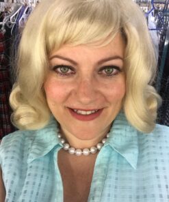 Forum Novelties womens 50's Flip Headband Costume Wig Party Supplies, Blonde, One Size US 13 71CLD51pDBL 1